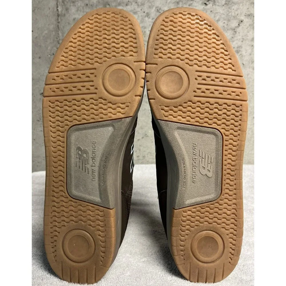 Mens New Balance Numeric 245 Skateboarding Shoe Brown Suede NM425DFB Size 13 - Picture 7 of 9